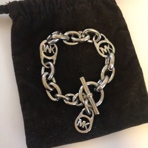 MK - Silver bracelet
